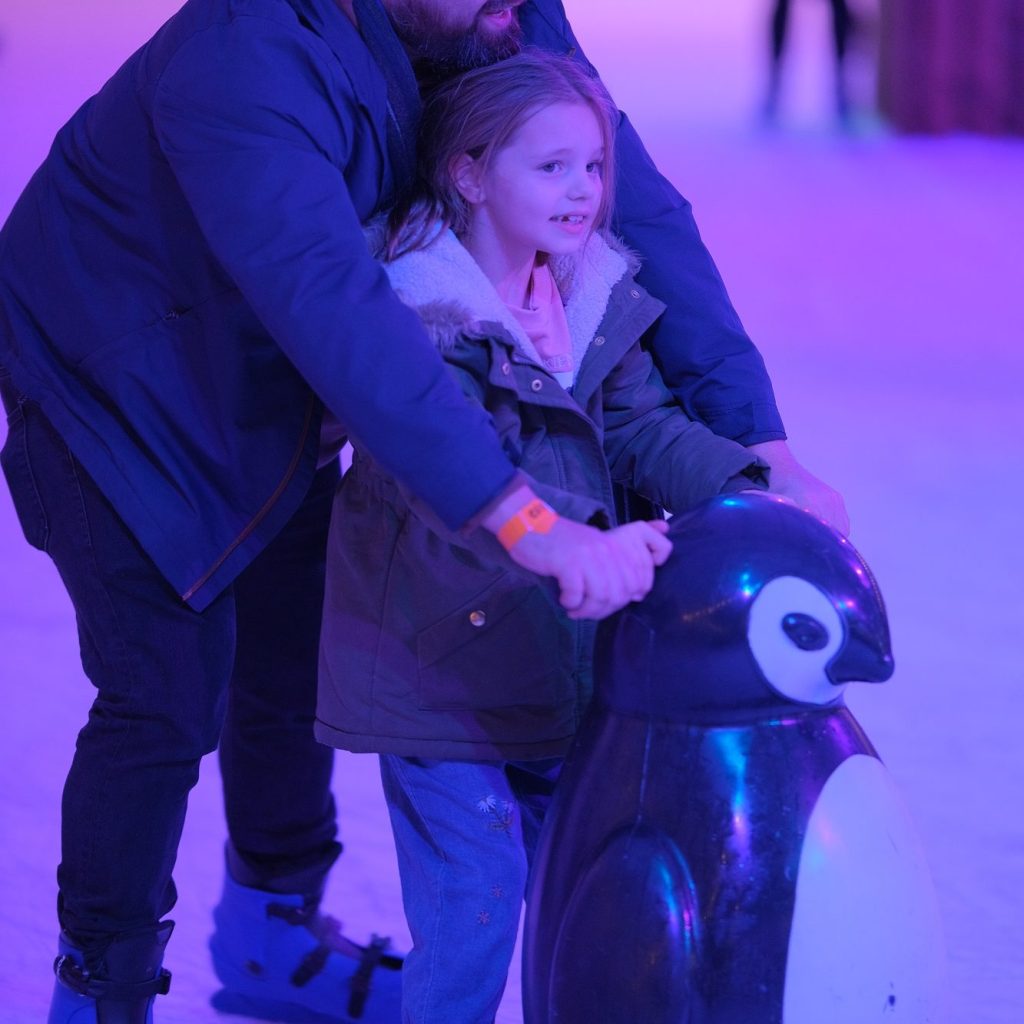 Ice Skating at Tingley Garden Centre Ice Rink Leeds FREE PARKING